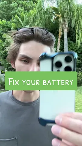 You cant change battery health btw #iphone #batterylife #tips 