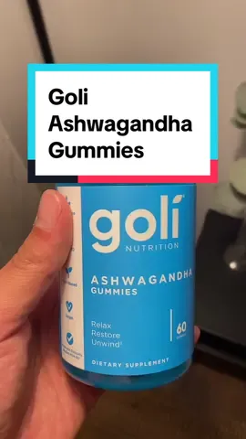 El estréss te hincha y esto te deja mas tranquila #ashwagandha #goli  #golinutrition #resultsmayvary #tiktokshop