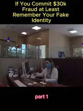 If You Commit $30k Fraud at Least Remember Your Fake Identity #cops #police #vairal #usa🇺🇸