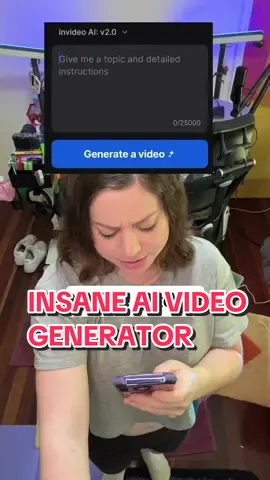 WOAH. This AI tool invideo.io can help you to generate an entire videos - from the script, to visuals, to on-screen captions, a voiceover (in almost any language). It’s kind of insane! Use code ELLYAWESOMETECH for more AI generation minutes on invideo.io #ai #technology #tech #techtok #contentcreation @InVideo  