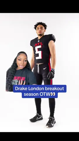 drake london 1000 yard season otw #drakelondon #atlantafalcons #kirkcousins #widereceiver #nflplayers 