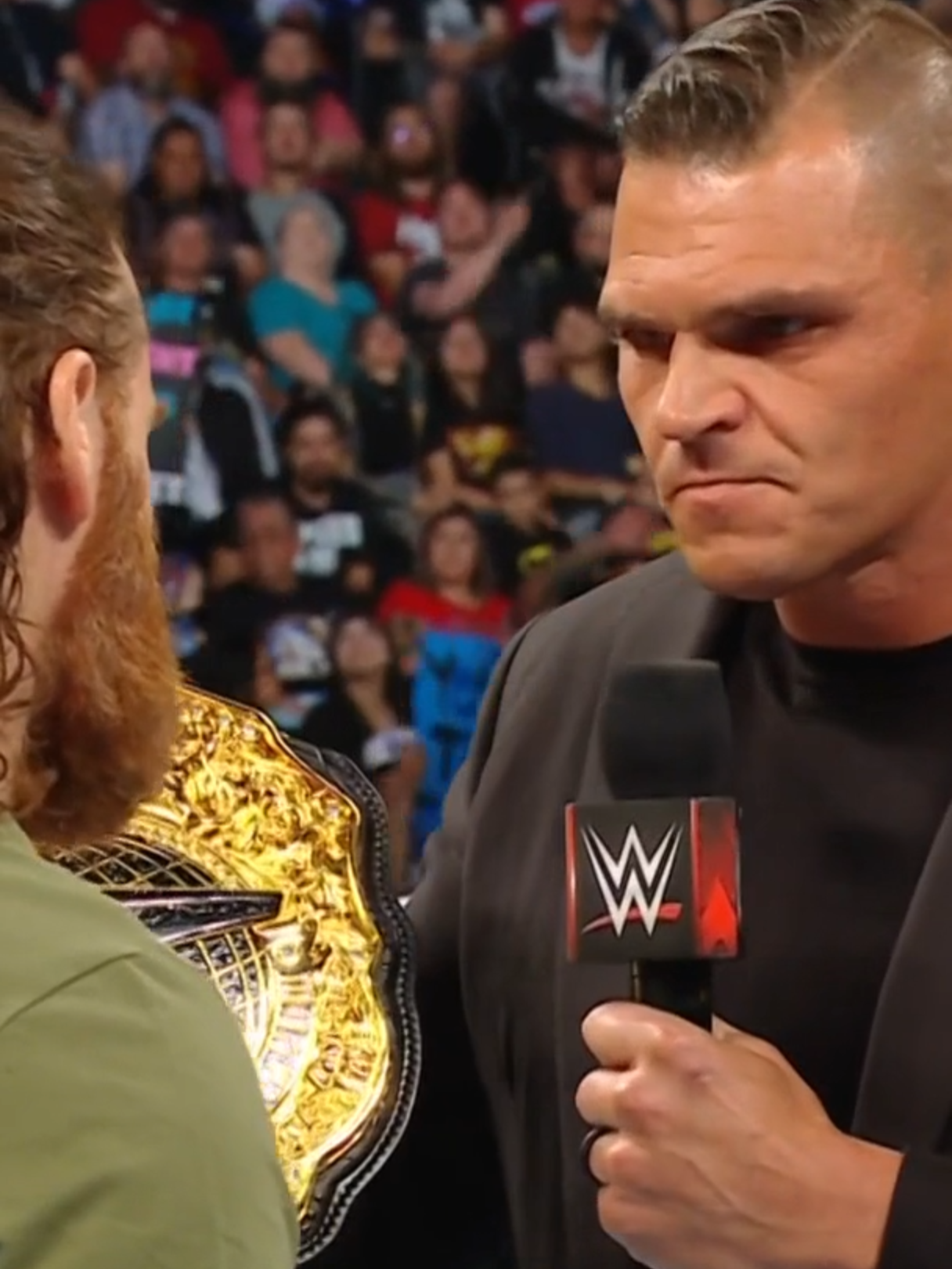 GUNTHER VS SAMI?! 🏆 #WWE #WWERAW #Gunther #SamiZayn