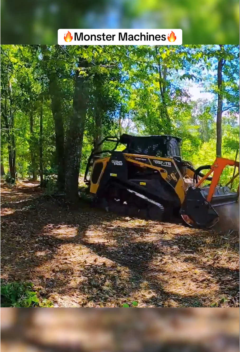 Two Beasts Unleash Unstoppable Fury on the Massive Overgrown Area 🍃💥🚜💪 #MonsterMachines #WeedWreckers #HeavyDutyCleanup