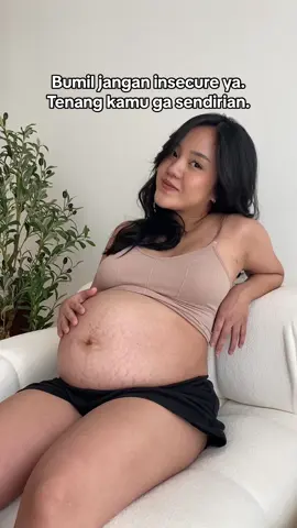 Bumil jangan insecure ya, kamu ga sendirian kok, and it's a normal pregnancy body 🫶🏻 #bumil #bumilhappy #pregnancy #hamil  
