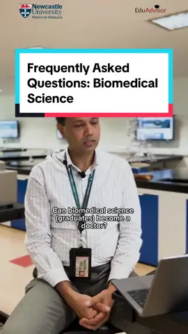 Is medical science and biomedical science the same? We got Dr Roshan from @Newcastle Uni Malaysia to answer a few FAQs about biomedical science! 🧬 #biomedicalscience #medicine #biomed #numed #newcastlemedicinemalaysia #eduadvisormy #fyp 