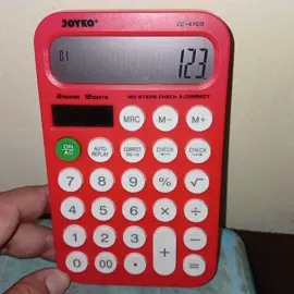 Calculator Joyko CC-47CO 12 Digits Check Coreect #kalkulatorjoykocc47 