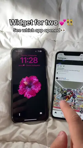 See which app is opened in friends phone 💕☺️ #widgetideas #widgetapp #iphonetricks 