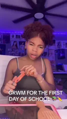 Here we are agin… IG: sortanormal_lauryn #kkittylux #firstdayofschool #junioryear #naturalhairstyles #naturalhair #curlyhair #fyp #blackgirlgrwm #viral #curlyhairroutine #xybca #foryoupage #hairtransformation @Binky Belle 