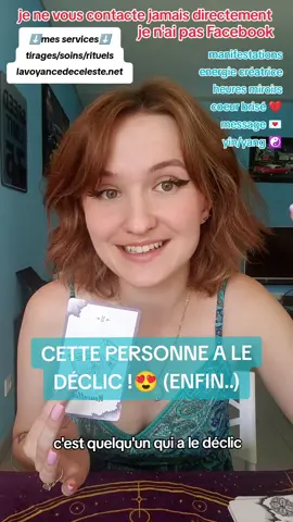 il/elle a enfin le déclic ! ❤️ #voyance #voyante #tirage #tiragedecarte #celeste #sentimental #cartomancie #medium #voyancelive #live #tiragesentimental #amesoeur 