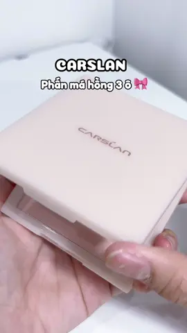 Màu má hồng siu xinh iu🎀. 3 ô lớn xài bao đã 🤣🫶#carslan #mahong #mahongcarslan #makeup #xuhuong #review #dotrangdiem 