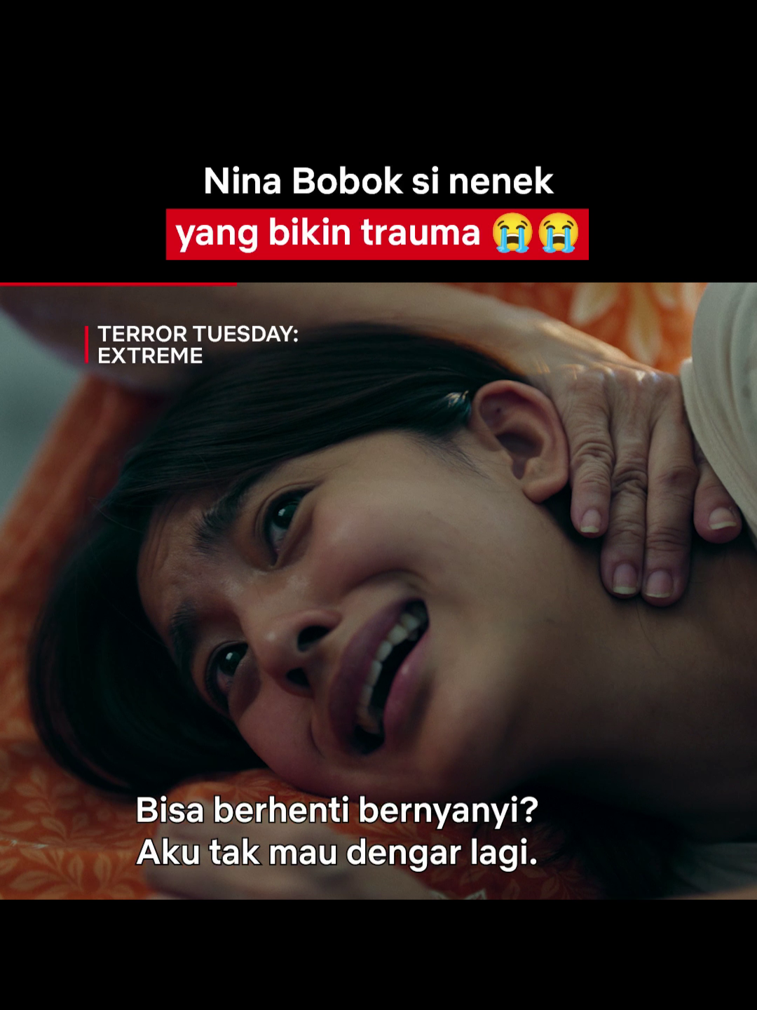 Mau kabur tapi takut durhaka 😭 #Netflix #TerrorTuesdayExtreme #Horor #RekomendasiTontonan