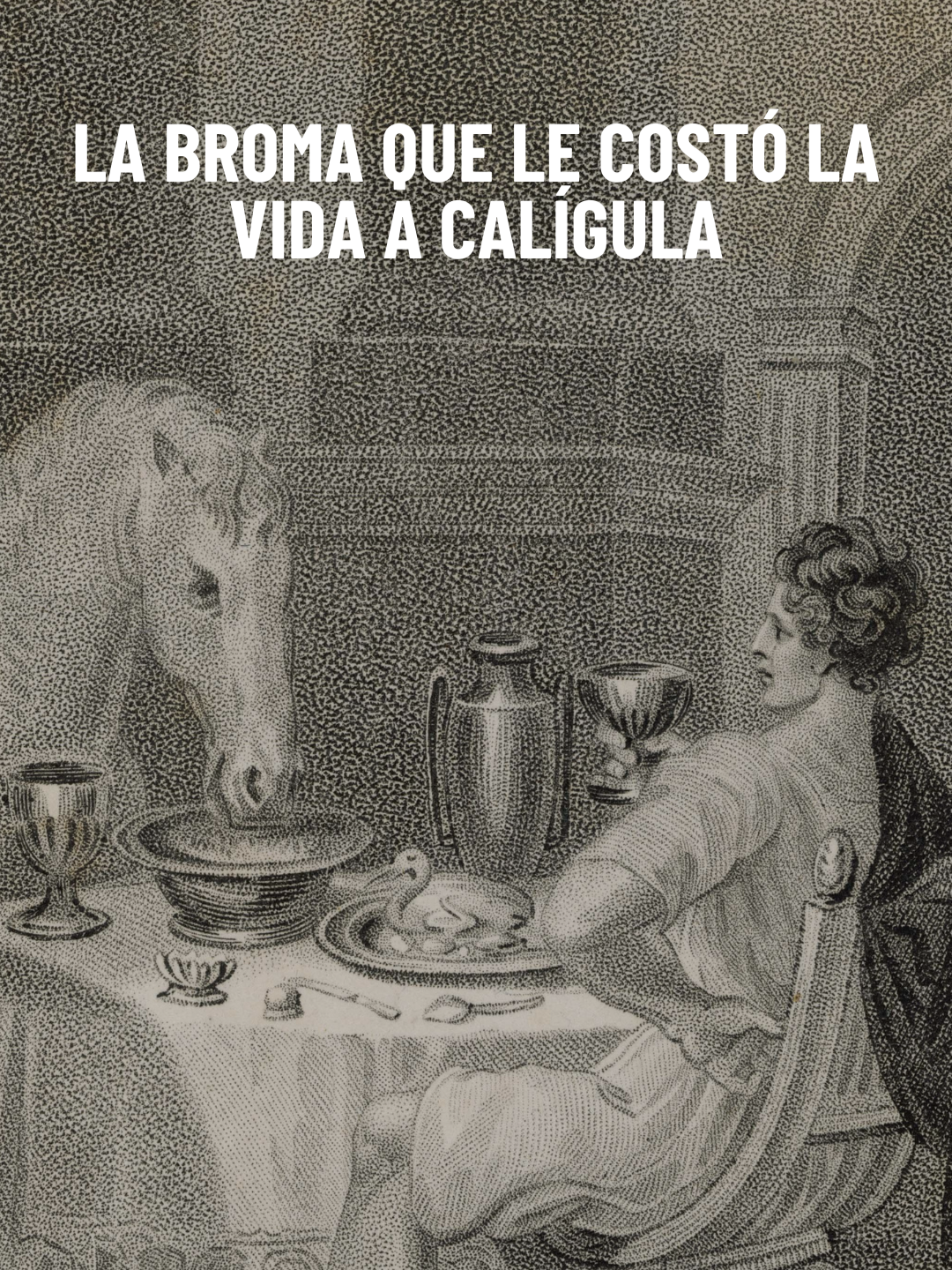 La broma que le costó la vida a Calígula. 🐎 #imperioromano #emperador #antiguaroma #AprendeEnTikTok #AprendeConTikTok #culturageneral #sabiasquetiktok