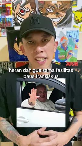 Paus fransiscus dateng pake pesawat komersil #CapCut #willyalmondo 