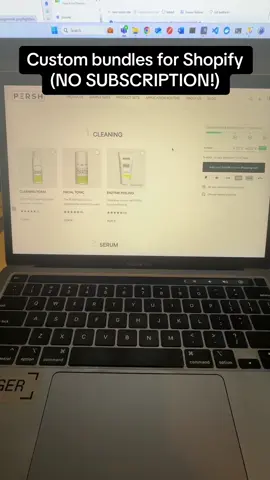 Bundles on Shopify are proven to increase sverage order value. But often theyre difficult to implement. Here is the best way ive found to add completely custom bundles to any Shooify theme, nd the best part is: NO Subscription. This is by far the best way to build a high converting website #shopify #shopifythemes #shopifytutorial #shopifytips #shopifyapps #dropshipping 
