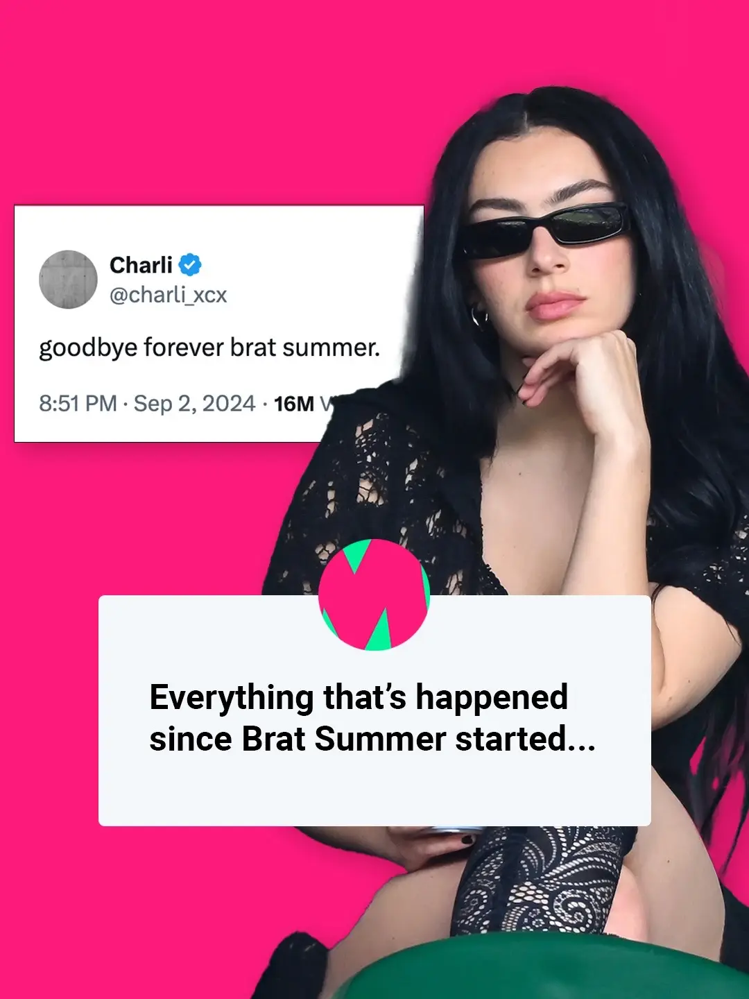 @Charli XCX #brat #Summer #popculture #news #2024 #music #carousel #fyp #foryoupage 