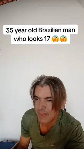 35 year old Brazilian man who looks 17 😱😱 #younger #35 
