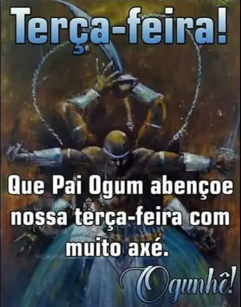 Hoje é dia de agradecer pai Ogum por caminhos abertos!Ogunhê...  #umbanda  #axe  #ogum  #fe  #paz 