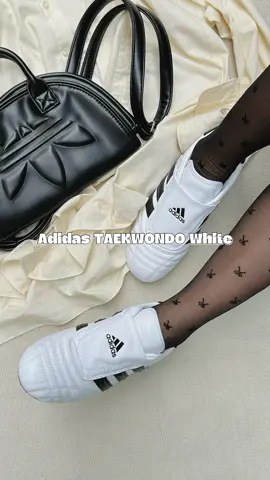 Adidas TAEKWONDO White - | JQ4774 | Mẫu giày mới hot được mấy bé BABYMONSTER diện nè mấy bà 🎀🤗 #fyp #viral #trending #xuhuong #artsneaker #hangchinhhang #sneakers #authentic #adidas #jq4774 