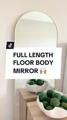AFFORDABLE LUXURY 😍 yes please! The price of these full length body mirrors is INSANE 🤯🙌🏽 you can do SO much with these! free shipping!!!! #fulllengthmirror #bodymirror #mirror #floormirror #homedecor @MyDepotOfficial 