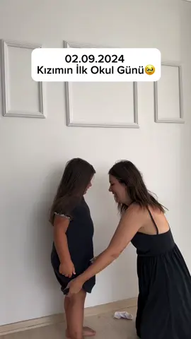 Kızımızın ilk okul günü