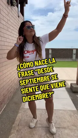 Y como toda buena idea tiene su historia aquí está la de la frase que está en boca de todos: “DESDE SEPTIEMBRE SE SIENTE QUE VIENE DICIEMBRE” 🎅🏻🎄 . #navidad #desdeseptiembresesientequevienediciembre #olimpicastereo #barranquilla #colombia 