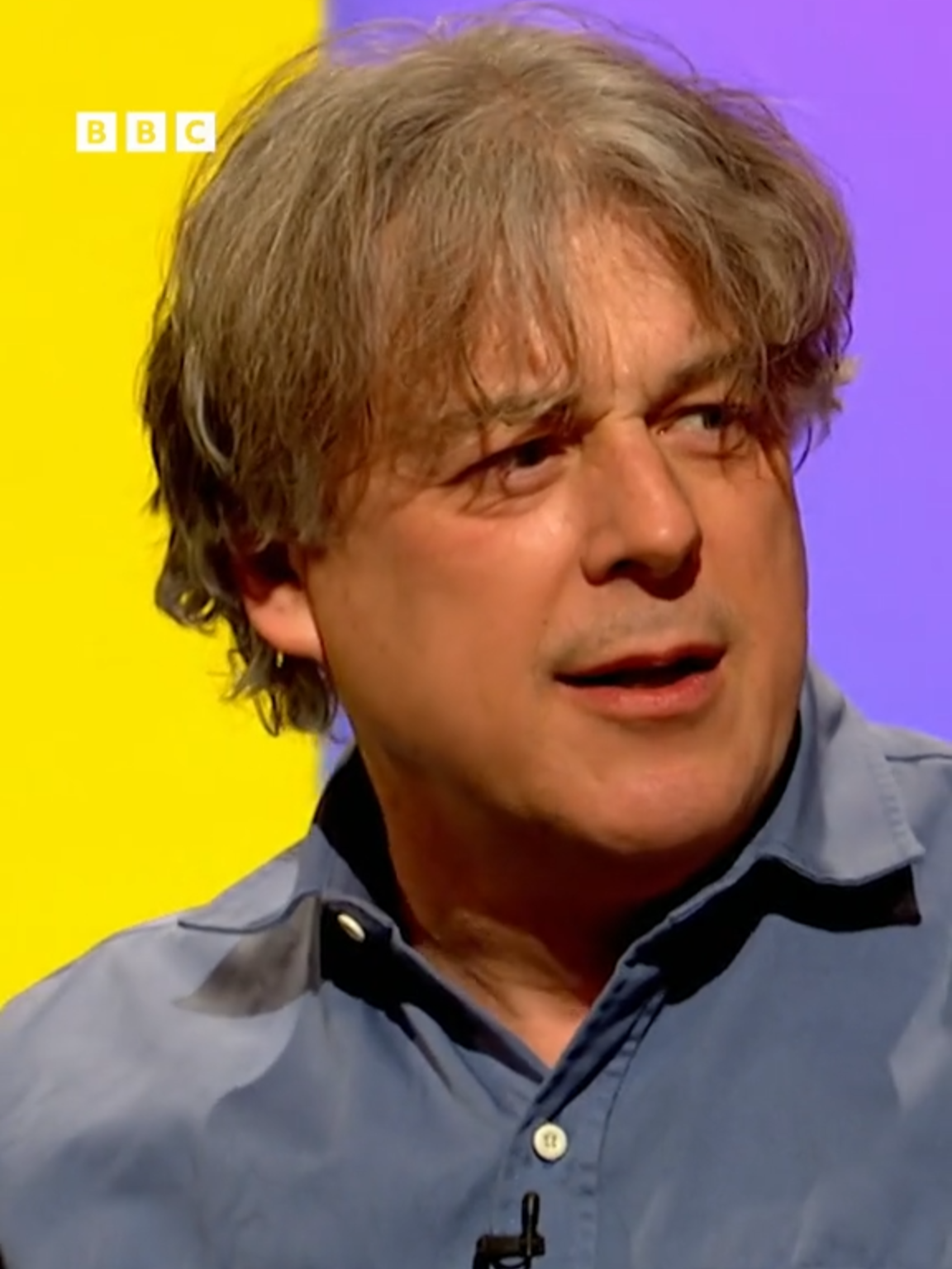 What colour is radiation? ☢️   QI: Sandi Toksvig, Alan Davies and a host of comedy stars swap funny facts on every subject under the sun. It doesn't matter if they're right, as long as they're quite interesting.  #QI  #AlanDavies #SandiToksvig #QIMemes #FunFacts #Funny #iPlayer