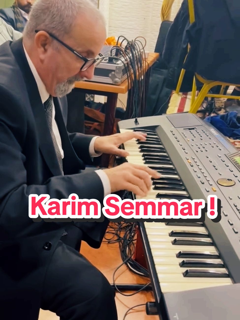 Karim Semmar maestro de la musique chaabi Algerien.