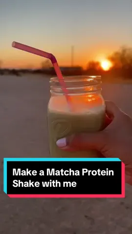 Make a Green Matcha protein shake with me 🍵 this is a perfect high-protein caffeine drink. I could never mix my protein shake with coffee, but it taste really good as a Green Matcha so highly recommend.  ##proteinshake##greenmatchaprotein##matchaprotein  ##fyp##CapCut##greenmatcha##goodmorning##morning##momtok##healthjourney##morningroutine##drink##foryou##foryoupage