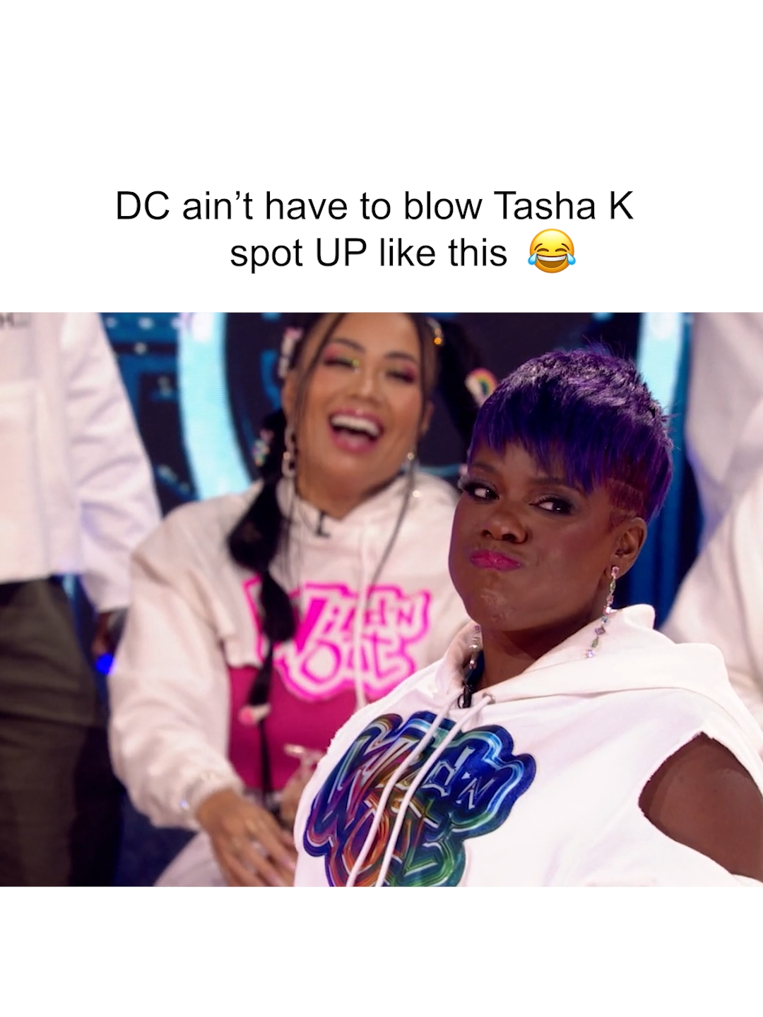 He called her OUT 🤣 #WildNOut #talkingspit #tashak #dcyoungflyofficial #dcyoungfly #jokes #funnyy #roast #roasted #comedian #lol