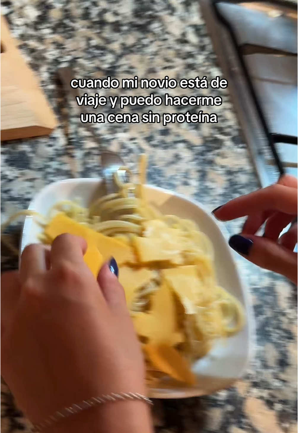 queso con pasta