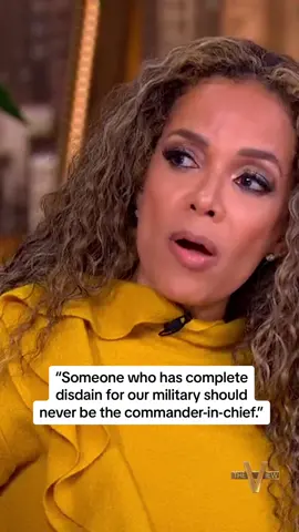 #SunnyHostin reacts to former Pres. Trump facing backlash after his campaign staff's confrontation with an official at Arlington National Cemetery. #TheView
