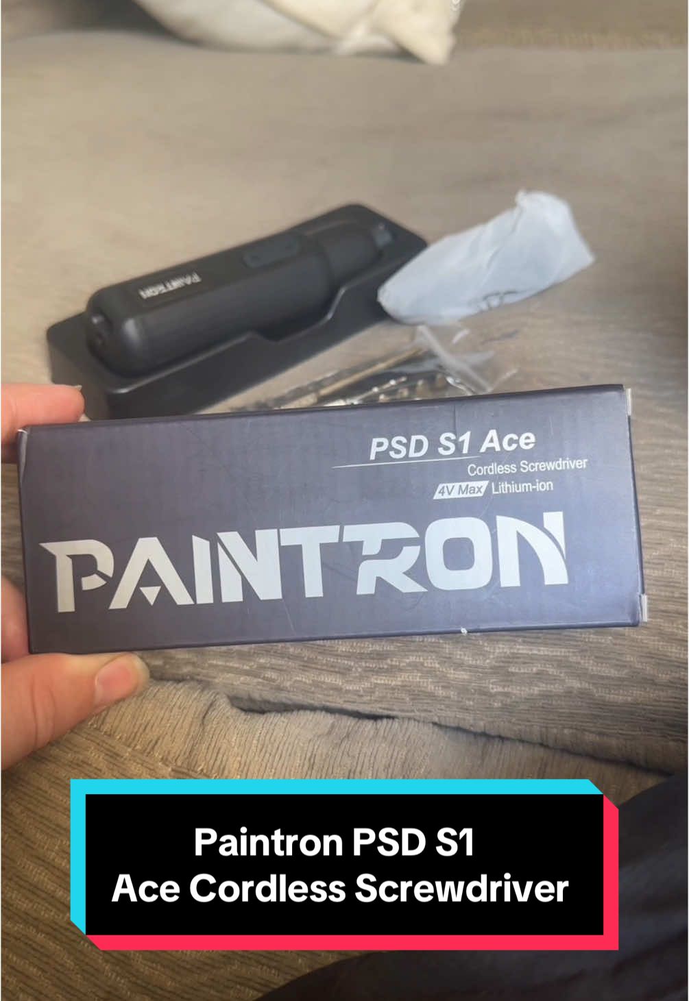 Ome of the best cordless screwdrivers ive ever used! Its really powerful and drives very well! #Tooltime #screwdriver #paintron #cordlessscrewdriver #tools #laborday