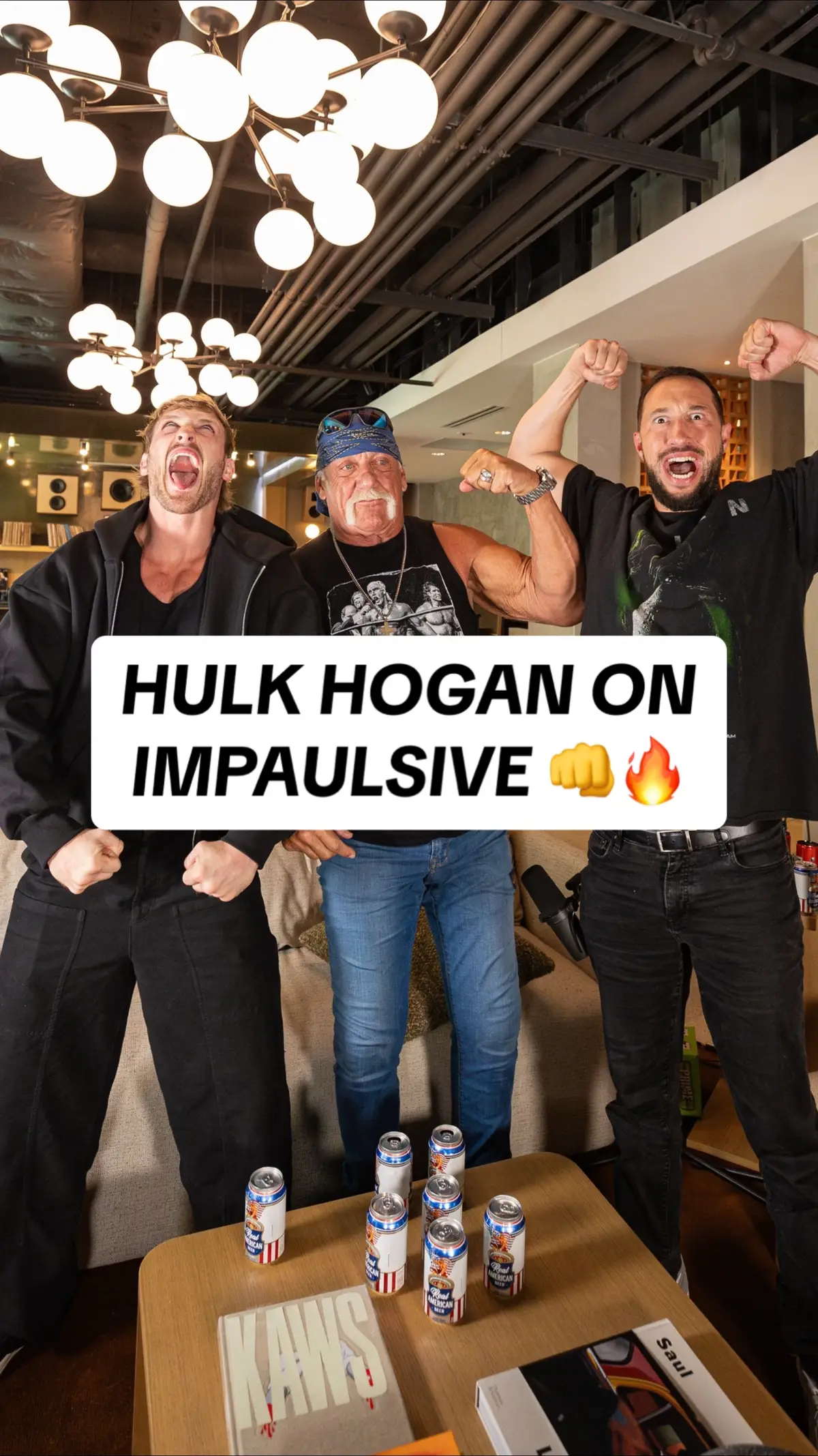 🇺🇸 HULK HOGAN ON TODAY’S IMPAULSIVE! 🔥 #loganpaul #mikemajlak #hulkhogan #hogan #WWE #wrestling #impaulsive @Logan Paul @heybigmike 