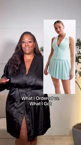 Listen, I’m going to always tell it like it is @Meshki #plussizefashion #whatiorderedversuswhatigot 
