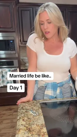 Oops. Nobody tell him. 😉  #couples #marriedlife #couplecomedy #marriagehumor #jokes 
