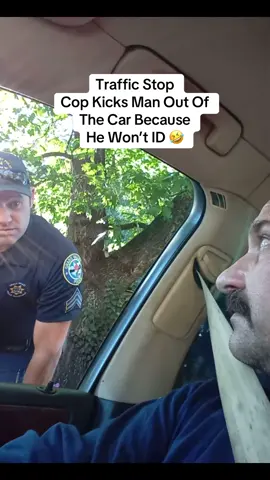This is a first lol he wont id so you can be on your way lol #firstamendmentaudit #wethepeople #lawenforcement #constitution #dismissed #idrefusal #copwatch #trafficstop #fyp #foryou #foryoupage 