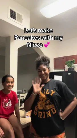 Breakfast with Auntie Lyss 💕  Today we made pancakes 😋 #Tuesdays #Breakfast #auntie #auntiesbelike #niece #niecelove #nieceandauntie #fy #fypシ゚viral #fypage #foryou #foryoupage #explore #explorepage✨ #corememories #memories #tuesdayvibes #tuesday #tuesdaymood #tuesdaymorning #funny #funnyvideos #kids #kidsoftiktok #kidstiktok 