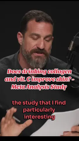Does drinking collagen improve skin? #collagen #skincare #andrewhuberman #hubermanlab #trending #viral 