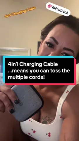 4in1 Charging Cable #tiktokshop #tiktokshopfinds #multicharger #4in1cable #iphone #usbcharger #fastcharging #fyp #charging #firyoupage 