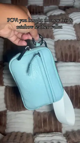 The Iris Faux Leather RFID #irisansranbow #wallet #rfid #tiktokshop #girltoks 