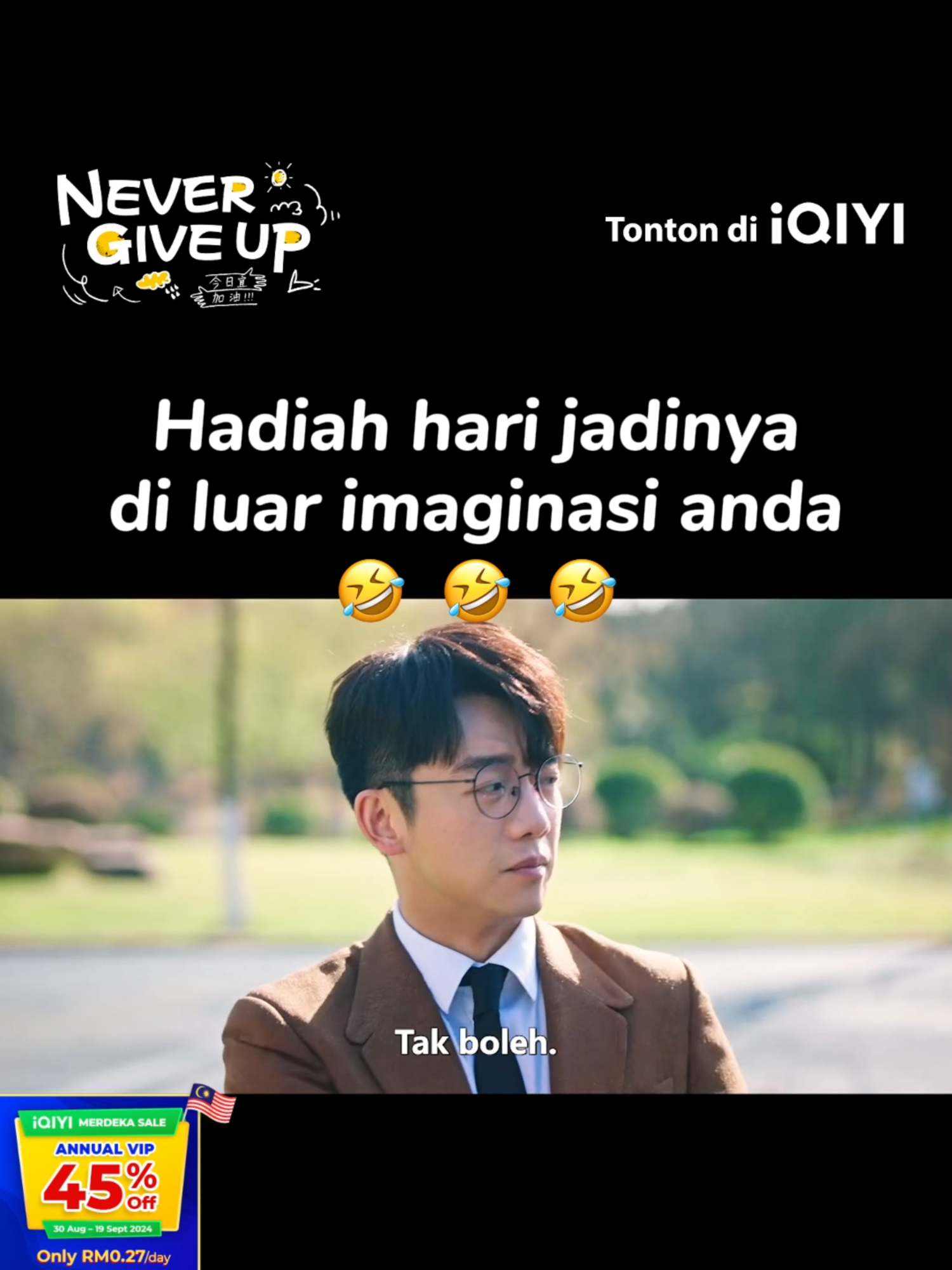 🤣🤣🤣 #iQIYI#Nevergiveup#zhengkai#chenyuqi#wanghedi#ChineseDrama#fyp#funnyvideos#sembangentertainment