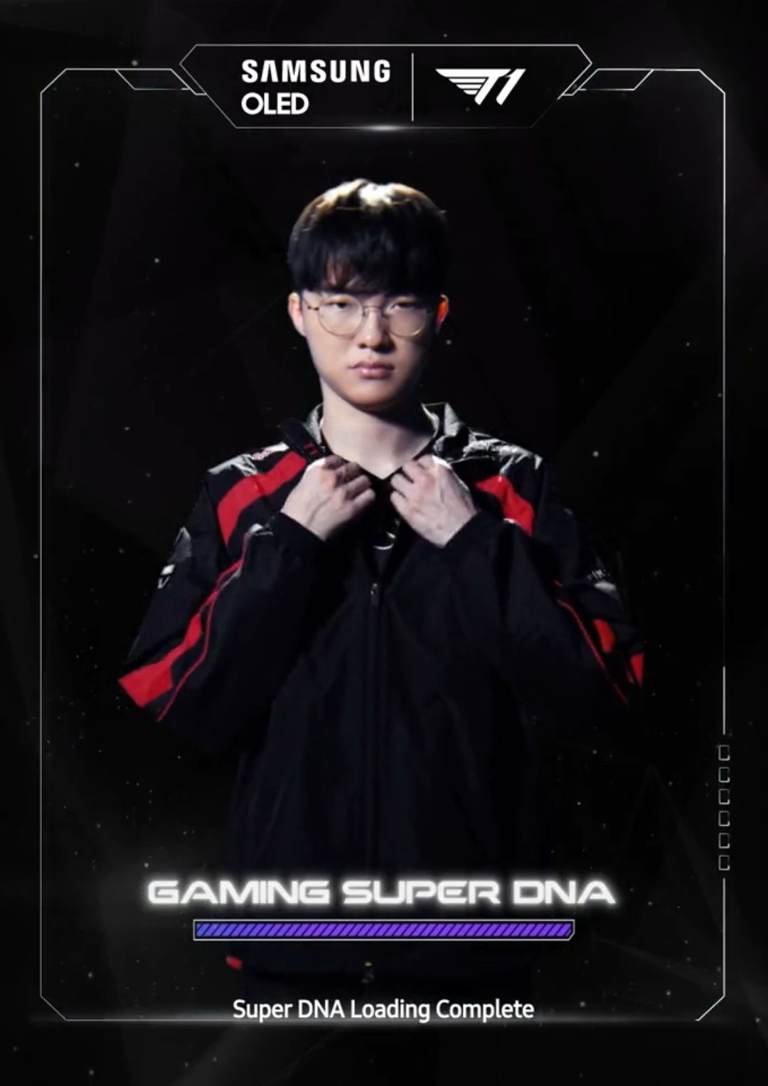 What's the secret behind Faker’s unmatched vision? 👀  It’s Samsung OLED, bringing every pixel to life with 4K AI upscaling. ✨   #GamingSuperDNA #Faker #T1WIN #T1Fighting #Gaming #OLED #OLEDTV #SamsungTV #Samsung