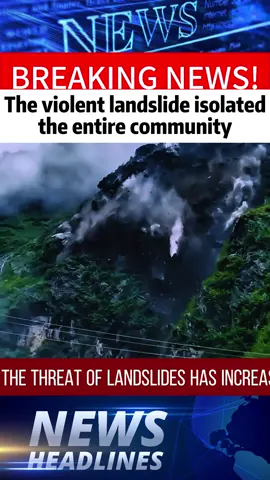 #news #foryou #fyp #landslide #fypシ゚viral #breakingnews #foryoupage 