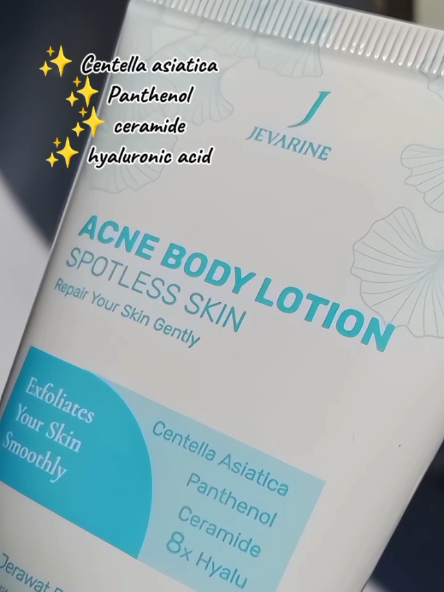 emang boleh sebagus ini produk nya 😍 @jevarineofficial_  #AcnebodyLation #backne #jerawatpunggung #chickenskin #jevarine 