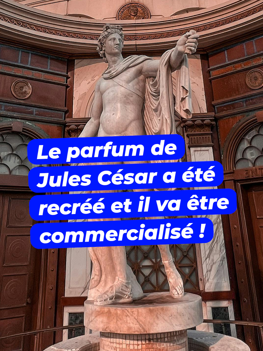 Le parfum de Jules César a été recréé et il va être commercialisé ! #histoire #anecdote #apprendresurtiktok