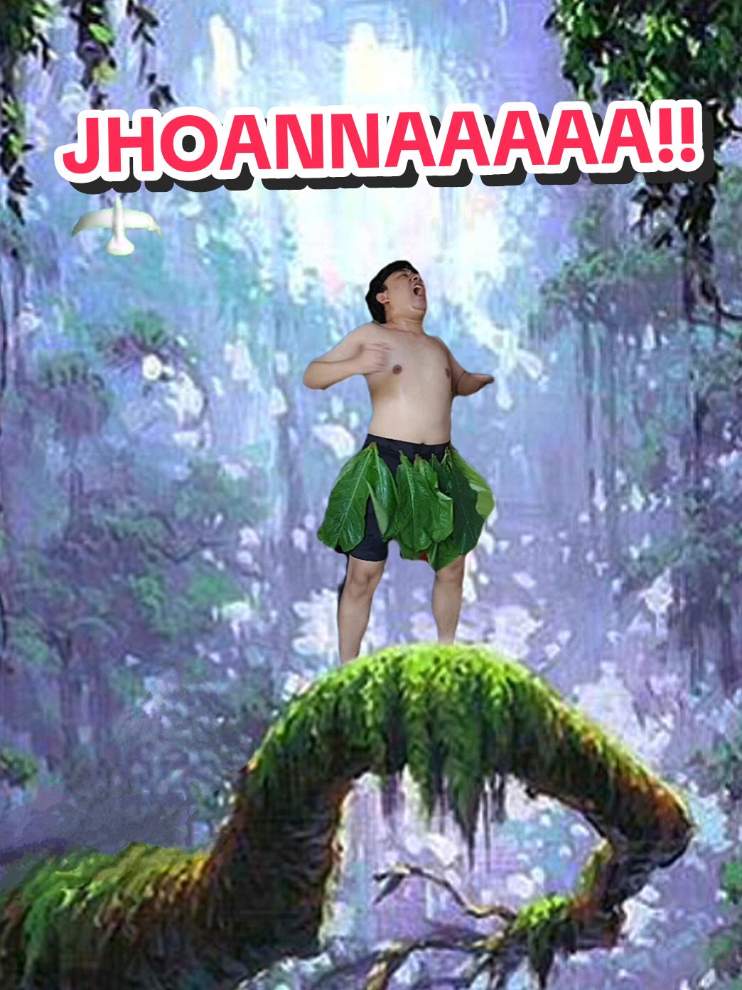 Kapag naging si TARZAN ako 🌳 JHOANNAAAAA!!! 📢🔊🦖 @bini_jhoanna #bini #biniph #comedy #tarzan #disney #empedscasul #binijhoanna @BINI PH 