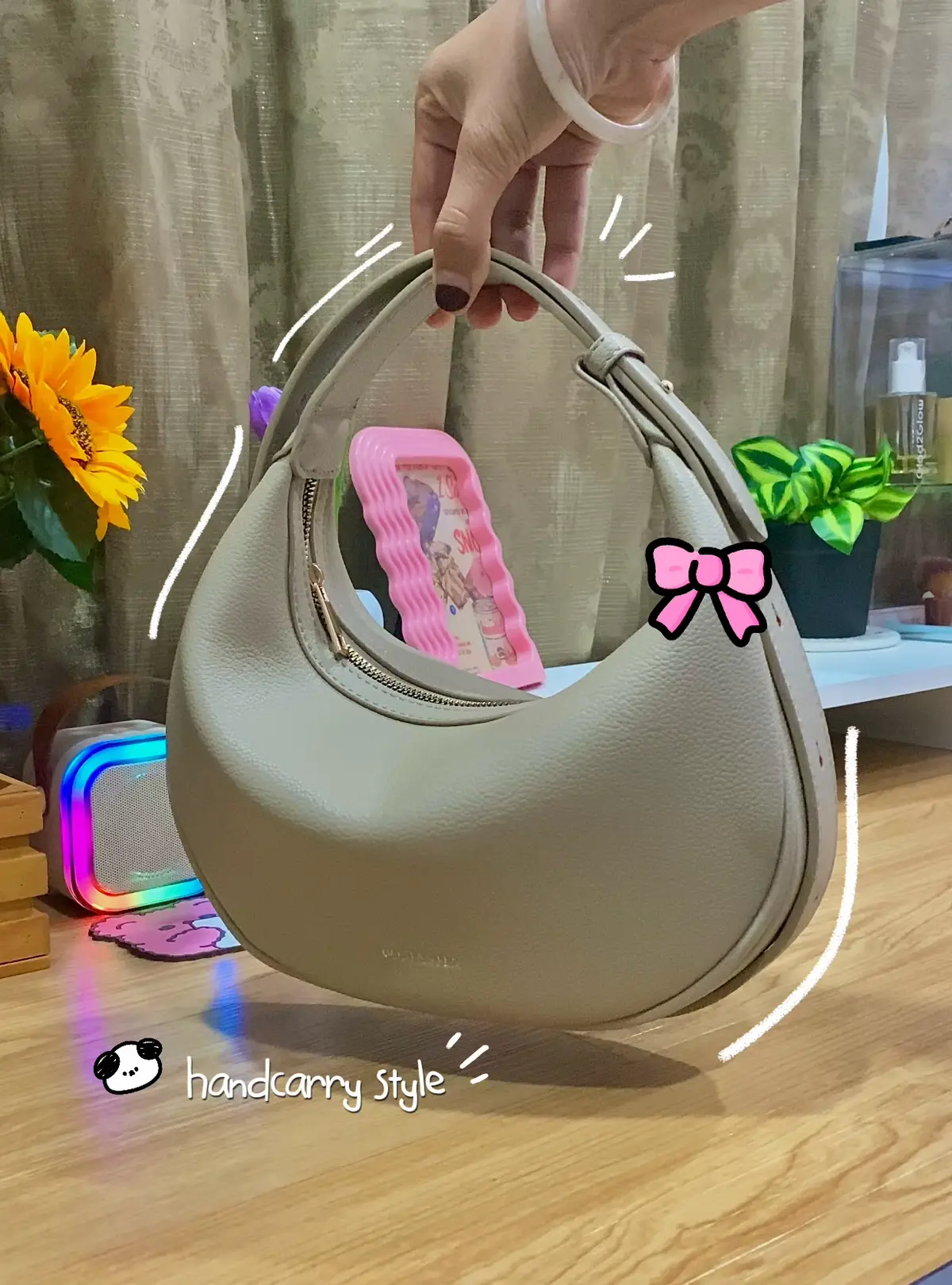 Siapa nak jimat beli bag ni je👍🏻 Satu bag boleh buat 3style !! Menyesal tak jumpa awal awal😍  @a l i a 𐙚🧸ྀི  << beli kat sini bag