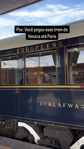 Você pegaria esse trem para fazer uma viagem de Veneza a Paris ? #veneza #paris #europa #fy #roteirodeviagem #viagem #travel #roteiros 