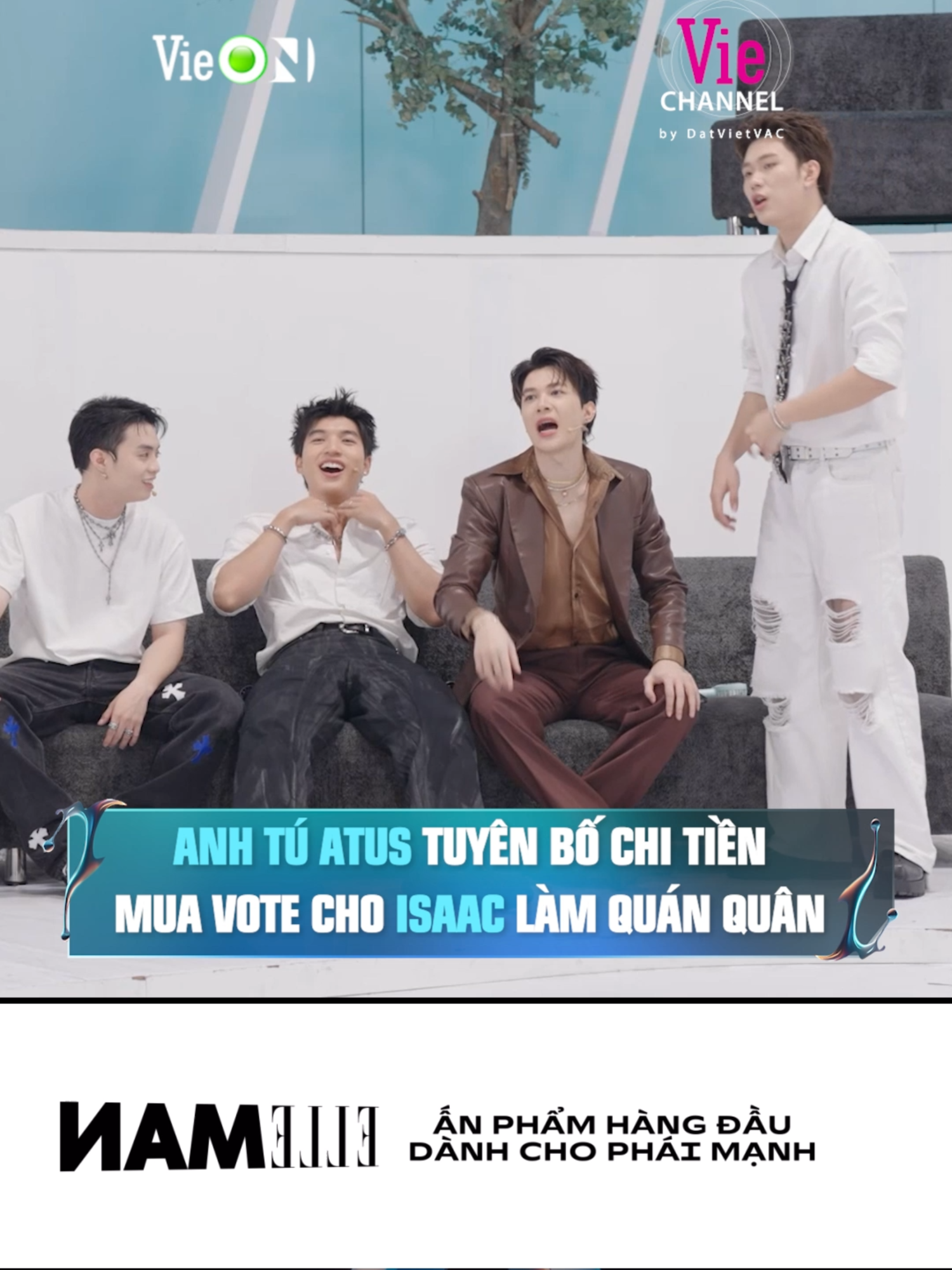 Nghe ghét thiệc nhề :)))) #AnhTrai #AnhTraiSayHi #ATSH #ISAAC #ShowAnhTrai #DatVietVAC #VieON #VieChannel #TiktokGiaiTri