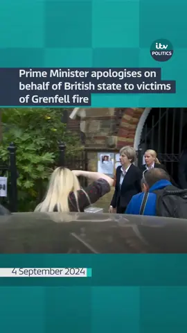 Prime Minister apologises on behalf of British state to victims of Grenfell fire #itvnews 